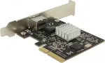 V&otilde;rgukaart DELOCK PCI Express Card > 1 x 10 Gigabit LAN NBASE-T RJ45 - Netzwerkadapter - PCIe 2,0 x4 Low Profile - 10Gb Ethernet (89654)