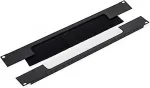 Triton 19" pass-through panel 2U split horizontally. 350x55mm