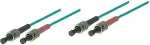 GoodConnections Patchkabel LWL Duplex OM3 (Multimode, 50/125) ST/ST, LSZH, 5m, Good Connections&reg;