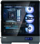 Korpus Zalman P50 DS, ATX Mid Tower PC Case, 4 x 120mm ARGB Fans, Black