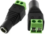 Noname Female DC jack Connector plug 2.1mmx5.5mmį 10pcs