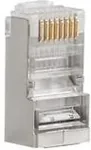 LANBERG Network plug RJ45 PLS-6000EZ CAT. 6 FTP (100 pieces)