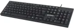 Klaviatuur Manhattan USB-Tastatur schwarz