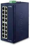 Planet Industrial 16-Port 10/100/TX Switch