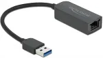 DELOCK Adapter USB Typ-A Stecker zu 2,5 Gigabit LAN kompakt
