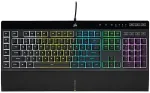 Klaviatuur CORSAIR | Rubber Dome | K55 RGB PRO | Gaming keyboard | Gaming Keyboard | RGB LED light | US | Wired | Black