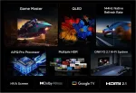 Teler TCL P89K 98P89K TV 2.49 m (98") 4K Ultra HD Smart TV Wi-Fi Metallic 450 cd/m&sup2;