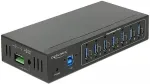 DeLOCK Externer Industrie Hub 7 x USB 3.0 Typ-A mit 20 kV ESD Schutz