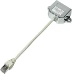 LOGILINK T-Adapter RJ45 plug->2 x RJ45 jack 1:1 port doppler - Netzwerk-Splitter - RJ-45 (W) bis RJ-45 (M) - 15 cm - abgeschirmt (NP0042)