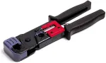 StarTech .com RJ45 + RJ11 Strip & Crimp Tool, 75 mm, 26 mm, 340 g