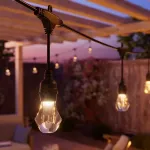 Nanoleaf Essentials Matter Smart Multicolour Outdoor String Lights Expansion 15m | 16M+