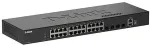 D-Link Smart Managed Switch DGS-1530-28/E 24 Ports GE + 4 Ports 10G SFP+