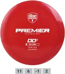 Discmania Discgolf Distance Driver Q-LINE PREMIER DD1 Red 11/6/-1/2
