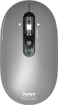 Hiir PORT CONNECT Mouse | PURE MAC | Wireless | Bluetooth | Gris clair