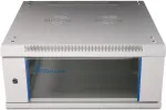 Extralink 4U Rackmount Cabinet 600x600 Grey Glass Door