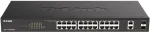 D-Link Switch Smart DGS-1100-26MPV2 24GbE PoE+