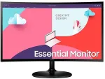 Monitor SAMSUNG 61cm/24" (1920x1080) S24C364EAU Essential Curved 16:9 4ms HDMI VGA Full HD Black
