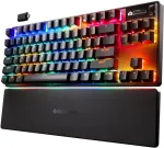 Klaviatuur SteelSeries APEX PRO TKL WIRELESS GEN 3 keyboard Gaming USB + RF Wireless + Bluetooth QWERTY UK International Black