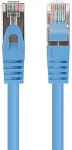 LANBERG Patchcord cat.6 FTP 1M 10-pack fluke passed blue