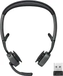 SHOKZ OPENMEET2 UC + USB-A ADPT HEADSET AI-POWERED NC MIC/DONGLE