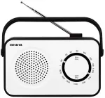 Raadio AIWA R-190BW radio Portable Analog Black, White