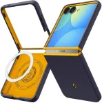 SPIGEN &Uuml;mbris Nano Pop (MagFit), Samsung Galaxy Flip8, tumesinine, Qi2/MagSafe toega,