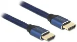 DELOCK Ultra High Speed HDMI Kabel 48 Gbps 8K 60Hz blau 1m zertifiziert