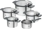 Zwilling SIMPLIFY 66870-005-0 Pots set Stainless steel 5 pcs. Silver Black