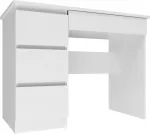 TOP E SHOP Desk Mijas left White matt