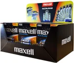 MAXELL Alkaline LR03 AAA 4-pack Display (30 blister packs/120 batteries)