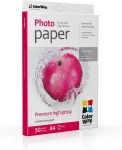 ColorWay Photo Paper, 50 sheets | 255 g/m&sup2; | A4 | Premium High Glossy
