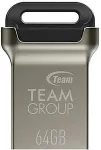 M&auml;lukaart Team Group C162 64GB USB Flash Drive USB-A 3.2 Gen1 Silver Black