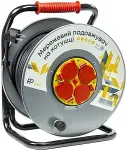 NONAME Extension Cord with Reel 50m, 4 sockets, 3x2.5mm2