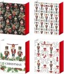 Home4you Kinkekott XMAS NUTCRACKER M, 26x32x10cm, mix