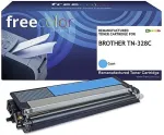 Tooner Freecolor Toner Brother TN-328C cyan 6000 Seiten remanufactured
