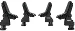 Thule 895 car roof rack fitting kit Black