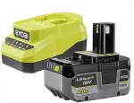 Ryobi 255327 Akumulator 4Ah + Ładowarka RC18120A-140X