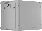 LANBERG Wall-Mount rack cabinet 19 inches 9U 600x450, perforated door (Flat Pack) grey