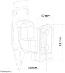 Neomounts WAH f&uuml;r Sonos 3 Boxen schw.