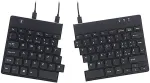 Klaviatuur R-GO TOOLS R-Go Tastatur Split Break ergonomisch IT-Layout schwarz (RGOSP-ITWIBL)