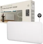 Mill Invisible Smart WiFi Heater | PA1500WIFI4 | Panel Heater | 1500 W | Suitable for rooms up to 18-22 m2 | White | IPX4