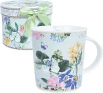 Home4you Kruus MIA FLORA H9,5cm 320ml kinkekarbis