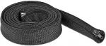 DeLOCK Geflechtschlauch mit Rei&szlig;verschluss hitzebest&auml;ndig 2 m x 30 mm schwarz