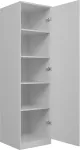 TOP E SHOP Topeshop SD-50 BIEL KPL bedroom wardrobe/closet 5 shelves 1 door(s) White