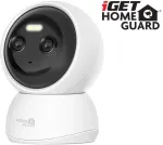 IGET HGWIP222 - WiFi Dual Lens 2K IP camera with LED + IR night vision, sound, rotatable, CZ application