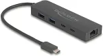 DeLOCK 10 Gbps USB Hub mit 2.5 Gigabit LAN Port und PD 85 W