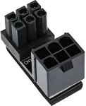 INLINE Power adapter internal, 180&deg; ATX 6pin male / female