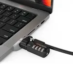 COMPULOCKS LEDGE LOCK ADAPTER MACBOOK PRO 14IN M1/M2/M3/M4 W/COMB.CBL LOCK