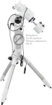 Sky-Watcher AZ-EQ5 Hybrid Mount + WiFi Tripod/Pilar