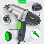 WUBER Electric impact wrench 800 Nm 1/2" for wheels in case W33250